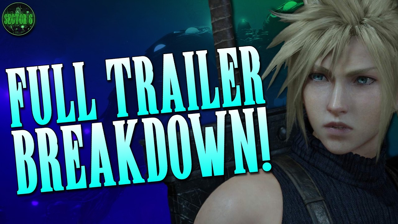 Final Fantasy VII Revelation &mdash; ПОЛНЫЙ РАЗБОР ТРЕЙЛЕРА &mdash; Кризис Планеты!