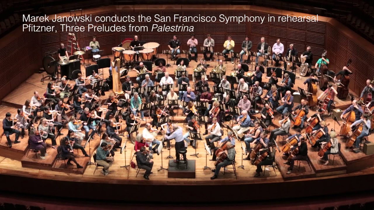 SFS in Rehearsal: Marek Janowski Conducts Pfitzner