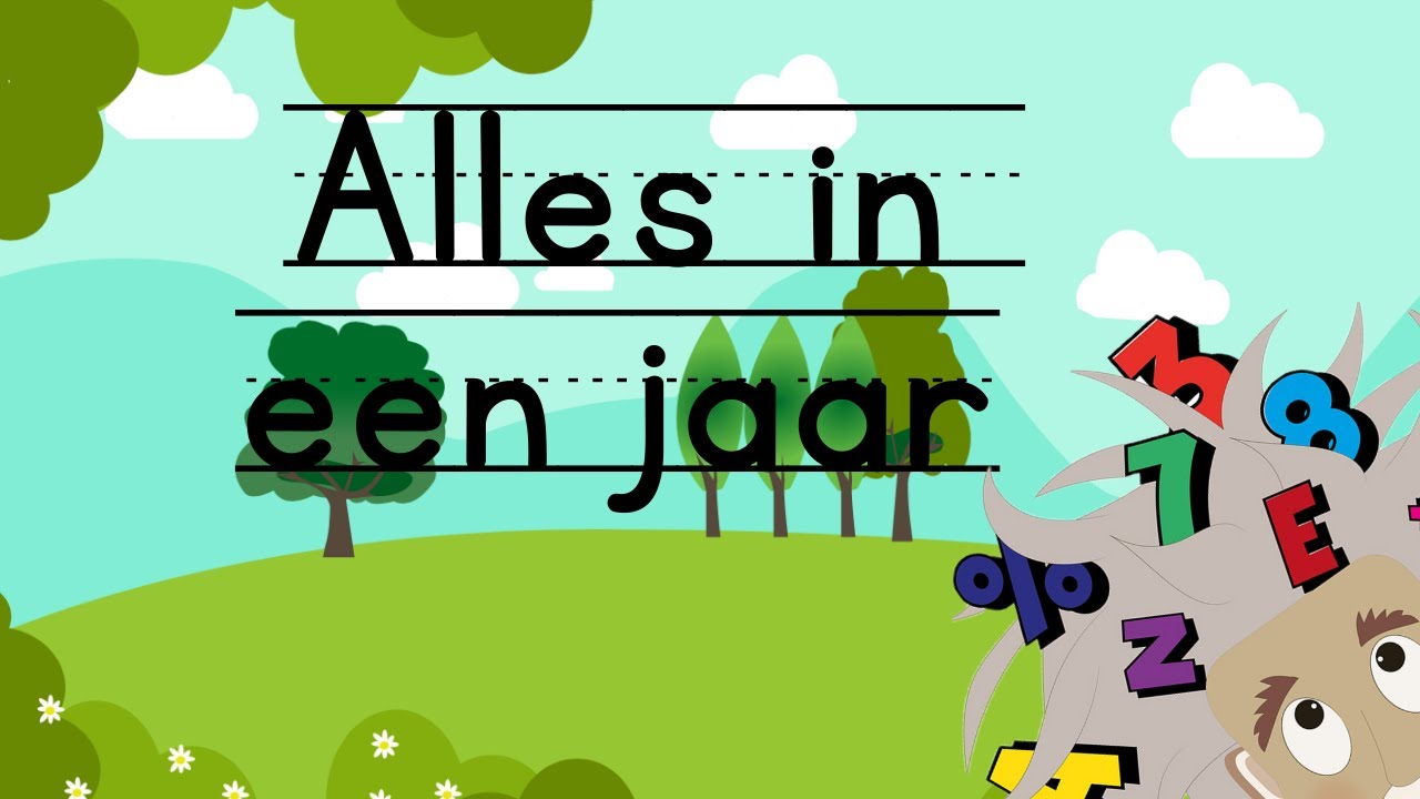Alles in een jaar. Wat pas alles in een jaar in? Kom kyk en hoor.
