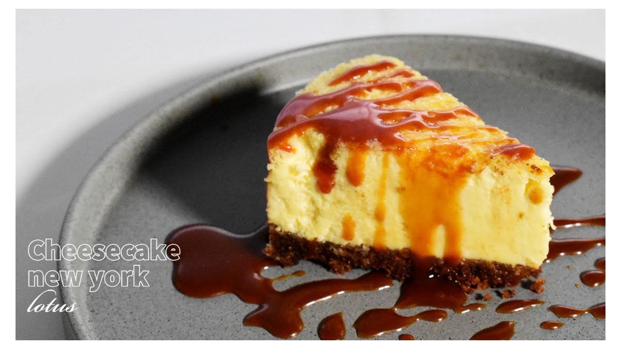 ✅ Cheesecake New York Lotus Biscoff