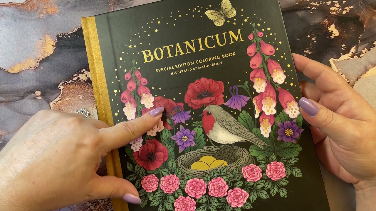 Adult Coloring - Botanicum froggie
