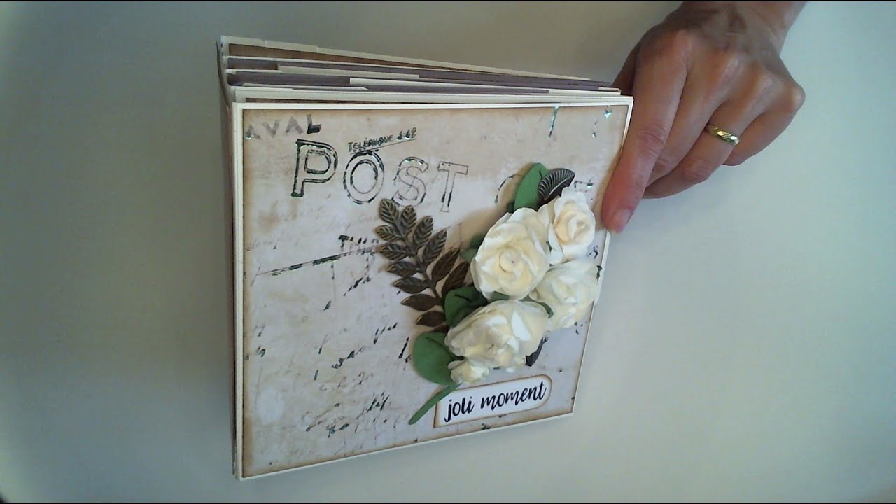 Découpes CRICUT Joy: comment j'ai décoré mon album photo avec
