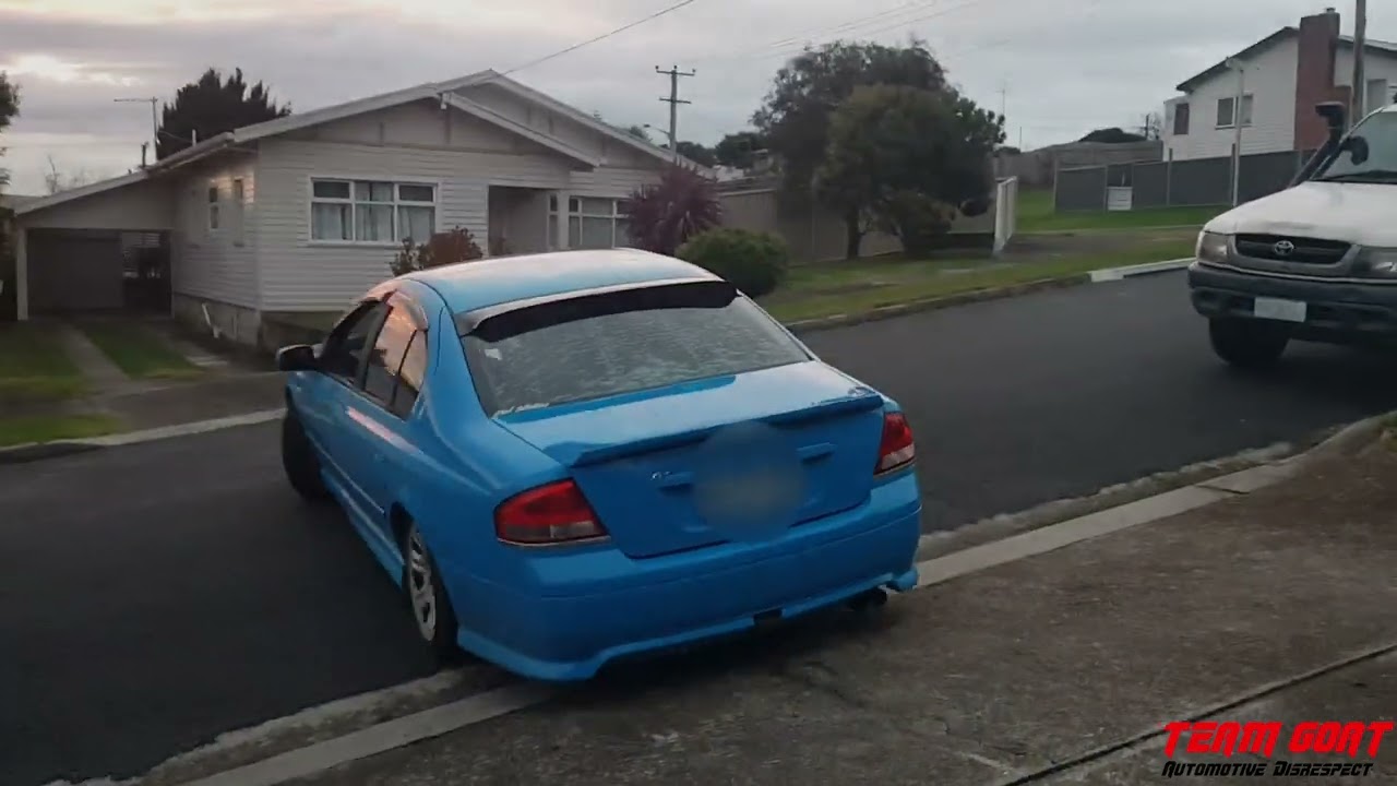 XR6 Turbo Falcon Burnout