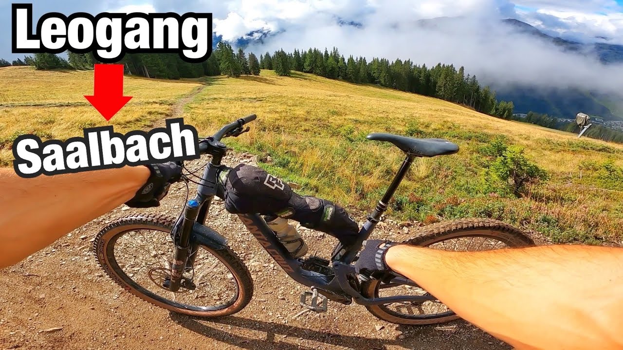 ПЕРЕЕЗЖАЮ ИЗ LEOGANG в SAALBACH через Wurzel Trail, укатываюсь в хлам заканчиваю Panorama Trail