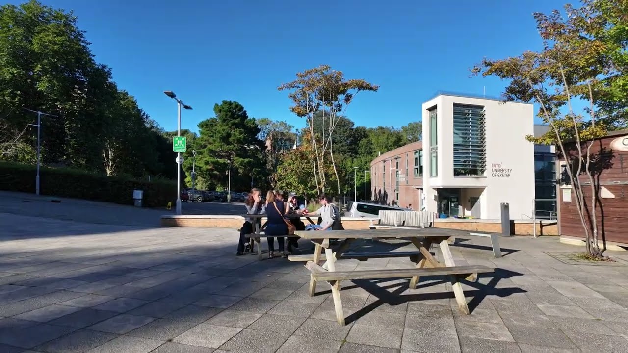 Exeter University Streatham Campus walk (part 1)