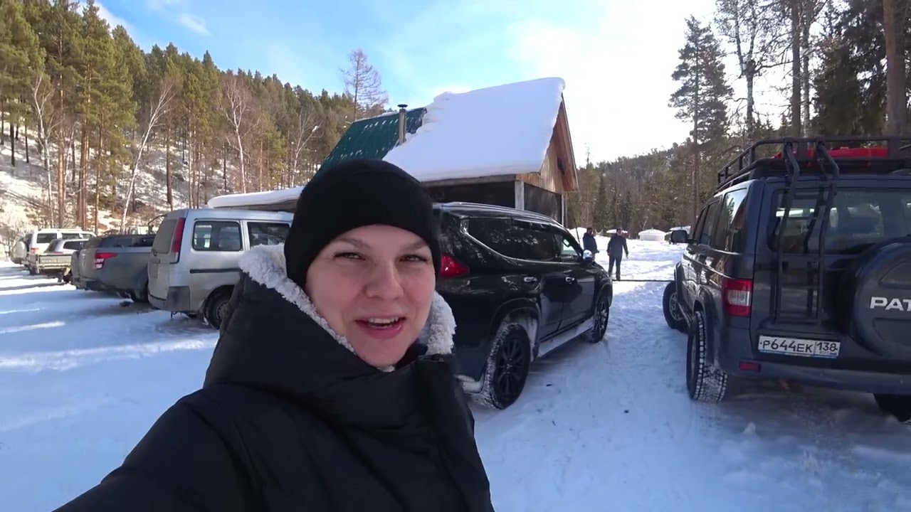 Поездка в зимний лес на скальник Витязь.