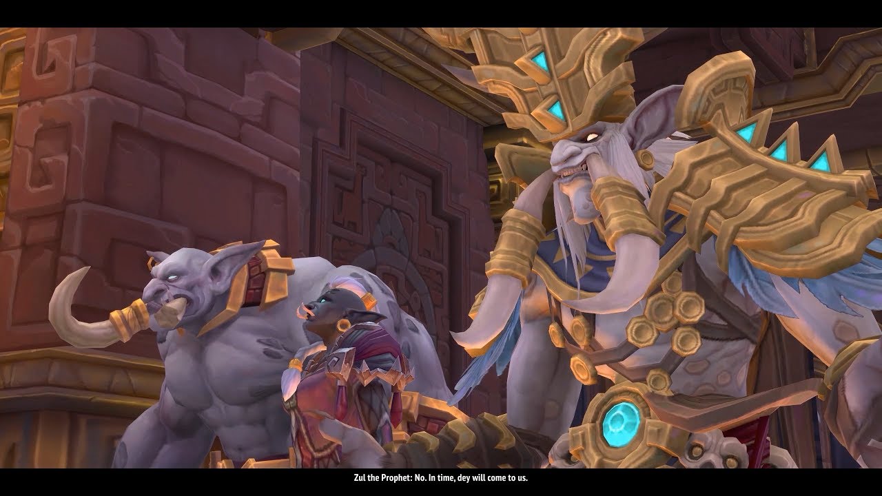 WoW BFA | Prophet Zul BETRAYS King Rastakhan