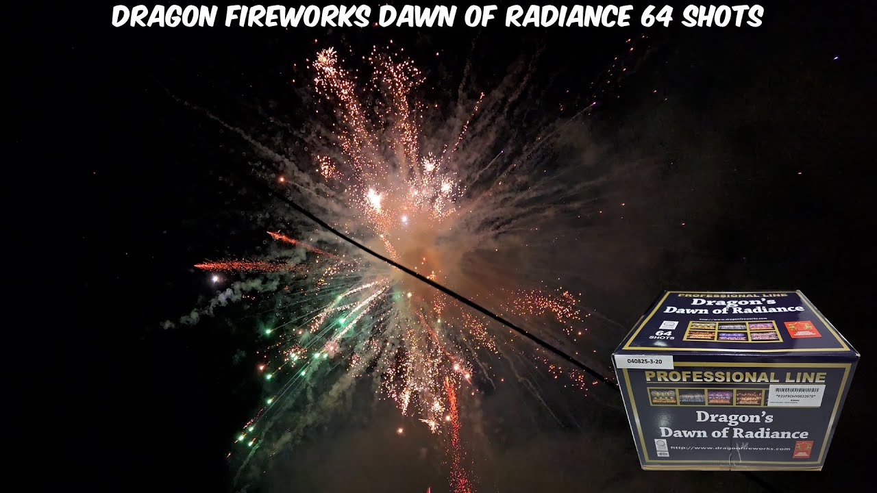 64 SHOTS DAWN OF RADIANCE by DRAGON FIREWORKS - August 17, 2025 Philippines