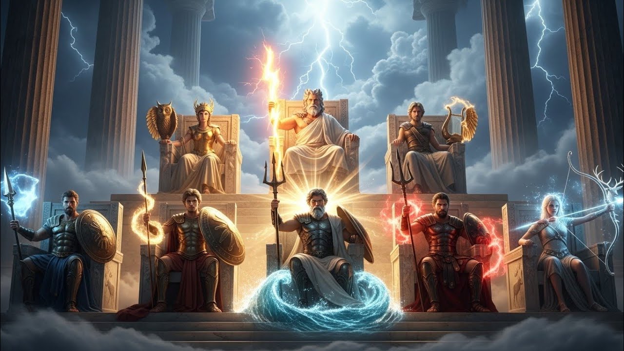 The Thrones of Olympus: Where the Greek Gods Ruled the World 