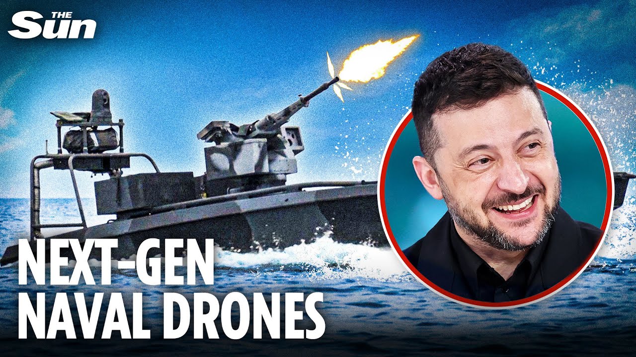 Ukraine DOMINATES Black Sea with next-gen Sea Baby drones and Putin's Navy can&rsquo;t compete