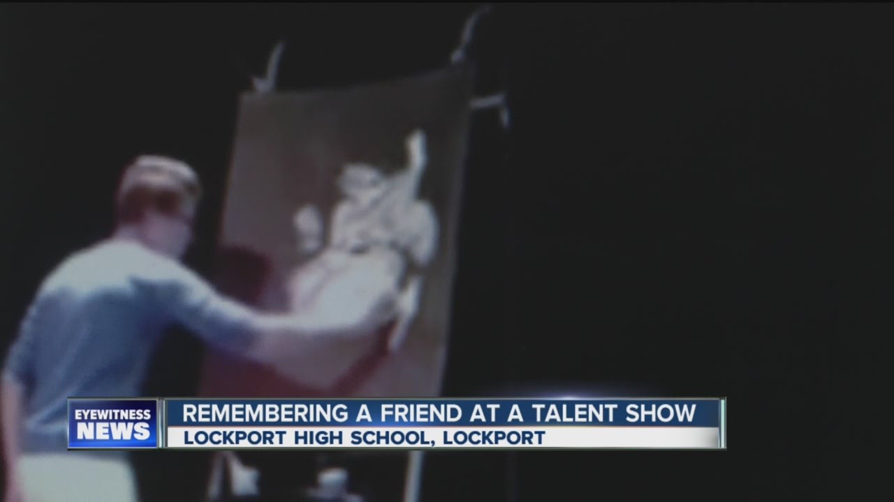 Remembering a classmate at the Lockport High School Talent Show