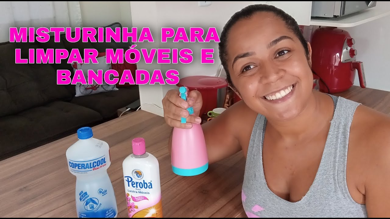 MISTURINHA POTENTE PARA LIMPAR MÓVEIS E BANCADAS