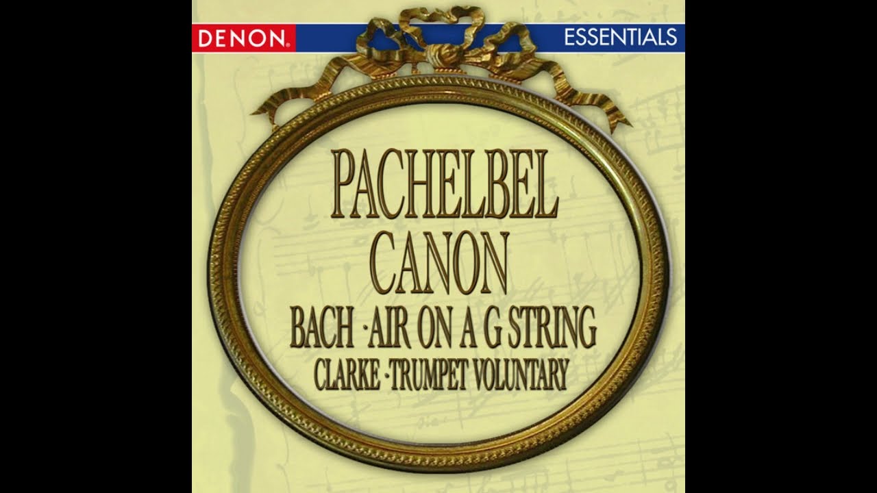 Canon in D - Johann Pachelbel, Kanon Orchestre de Chambre, Jean Francois Paillard (Violin Drop)