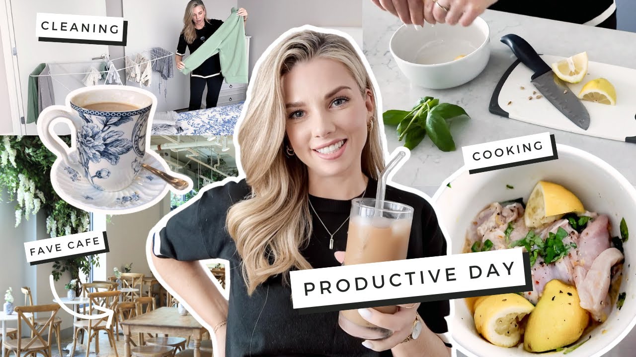 Productive MONDAY! Cozy night routine! EASY recipe, Exploring DC, running errands, cleaning
