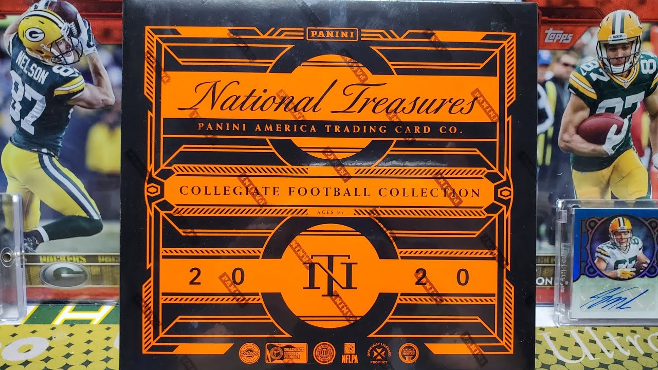 2020 National Treasures Collegiate Unboxing. 7 Hits!