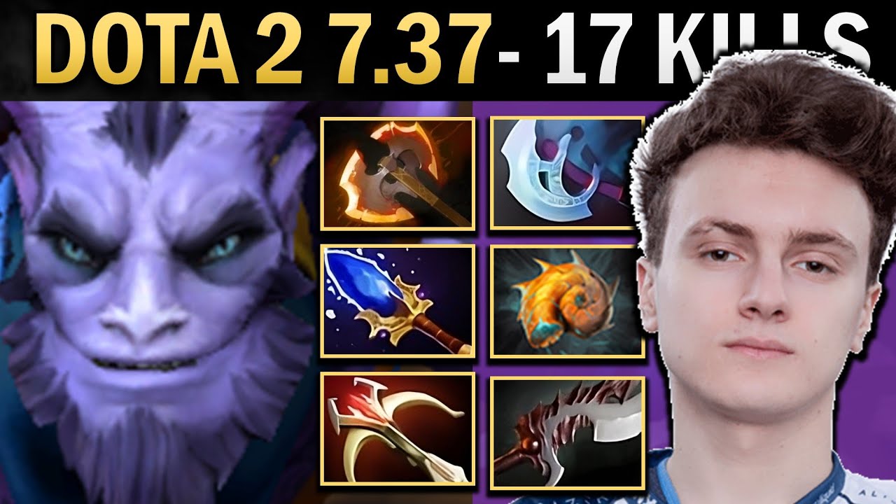 Riki Gameplay Miracle with Daedalus and 17 Kills - Dota 2 7.37