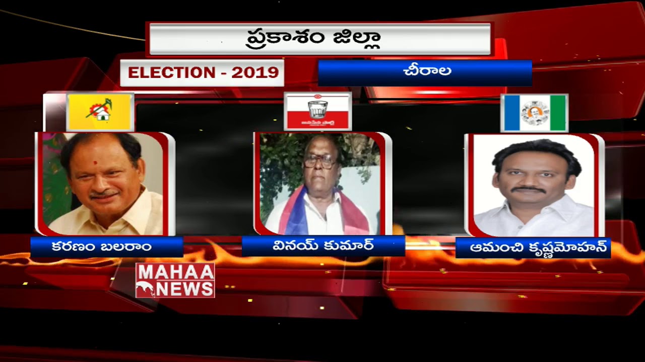 Mahaa News Analysis On Ongole & Prakasam District  Politics | AP Elections 2019 | MAHAA NEWS
