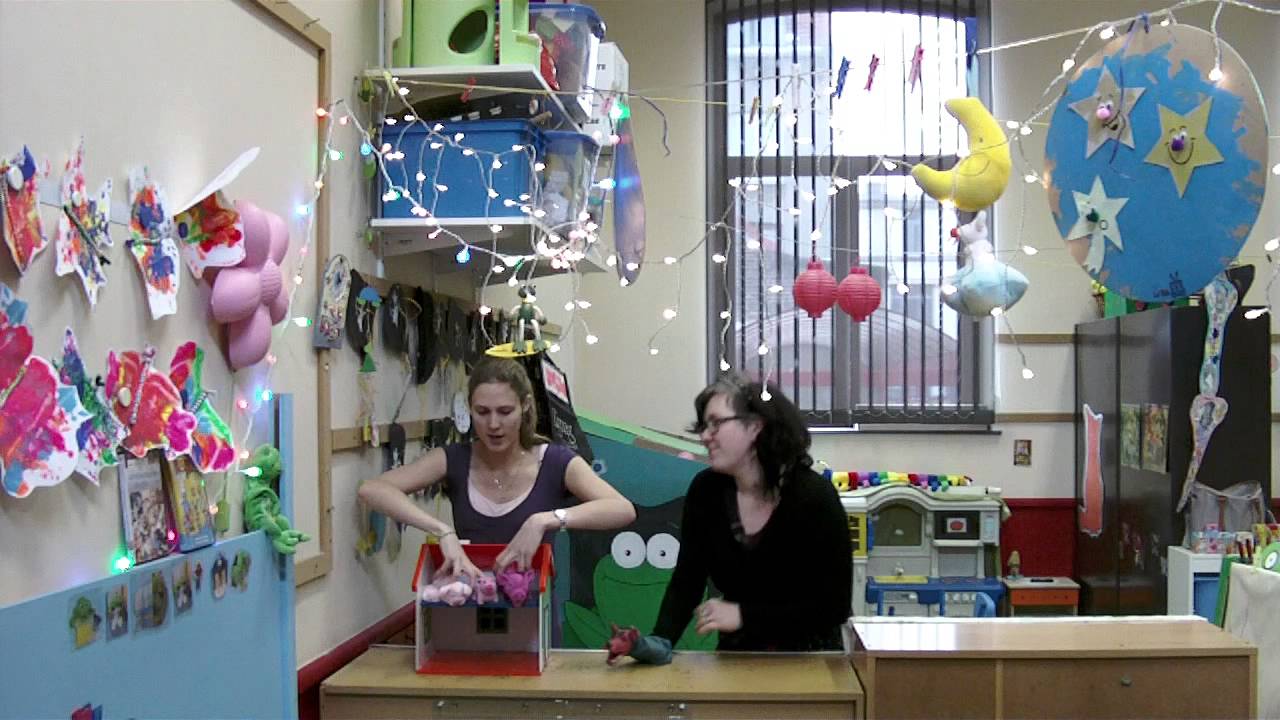 Poppenspel - 3 biggetjes