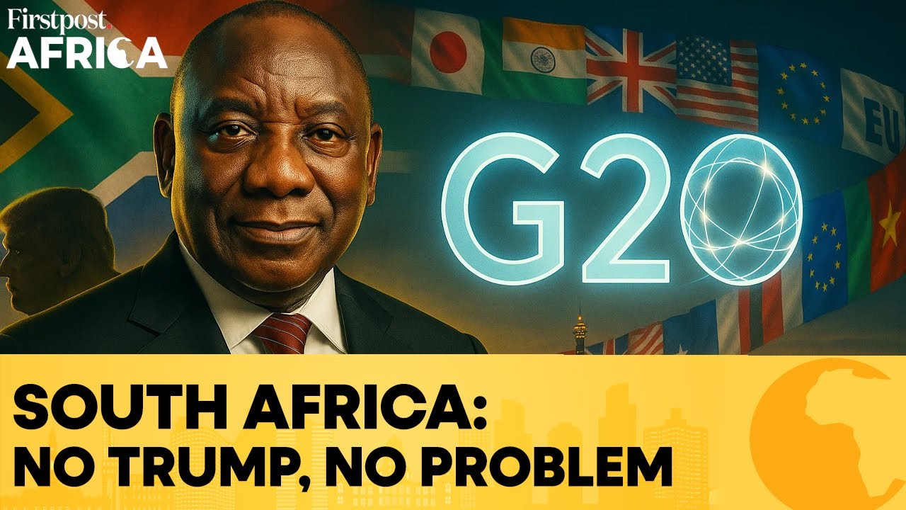 Южная Африка &laquo;готова&raquo; провести саммит G20 в Йоханнесбурге без Трампа | Firstpost Africa | N18G