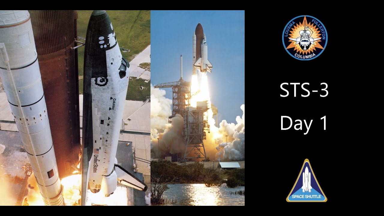 STS 3 - Full Mission Day 1 - The Launch