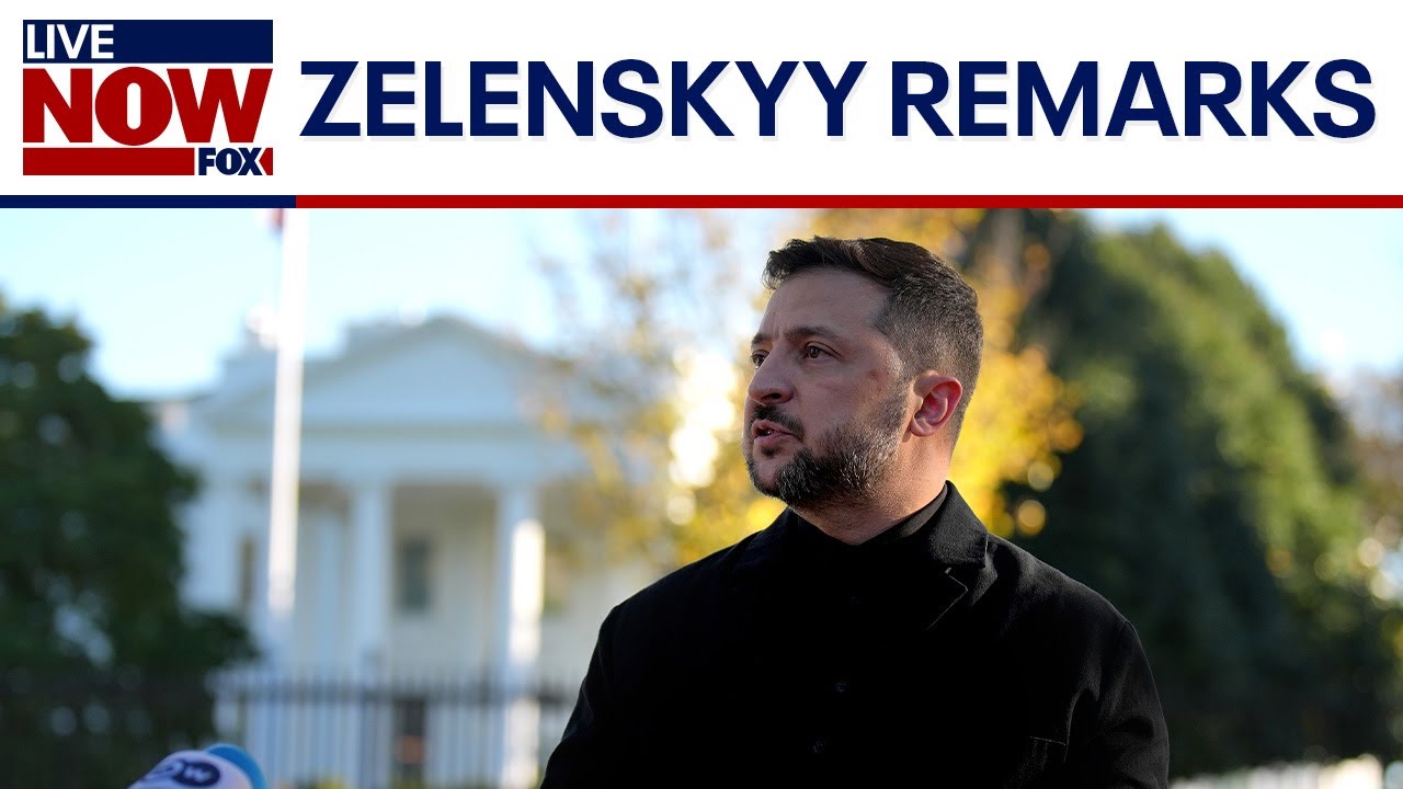 Ukraine's Zelenskyy speaks after Trump meeting