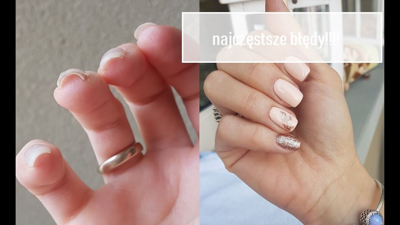 Błedy przy manicure hybrydowym / dlaczego odchodzi