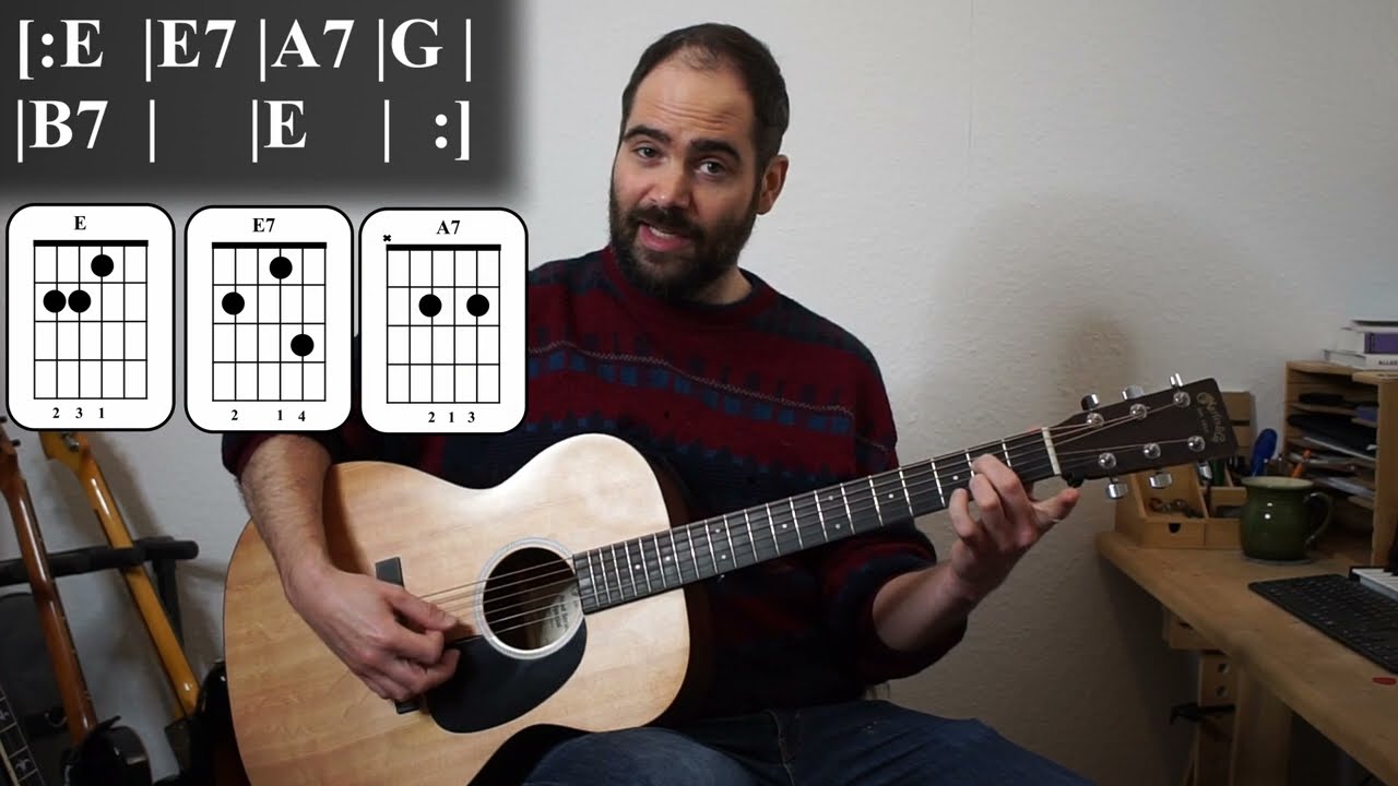 In the Pines/ Where did you sleep last night - Lead Belly/ Nirvana Guitar lesson and tab.