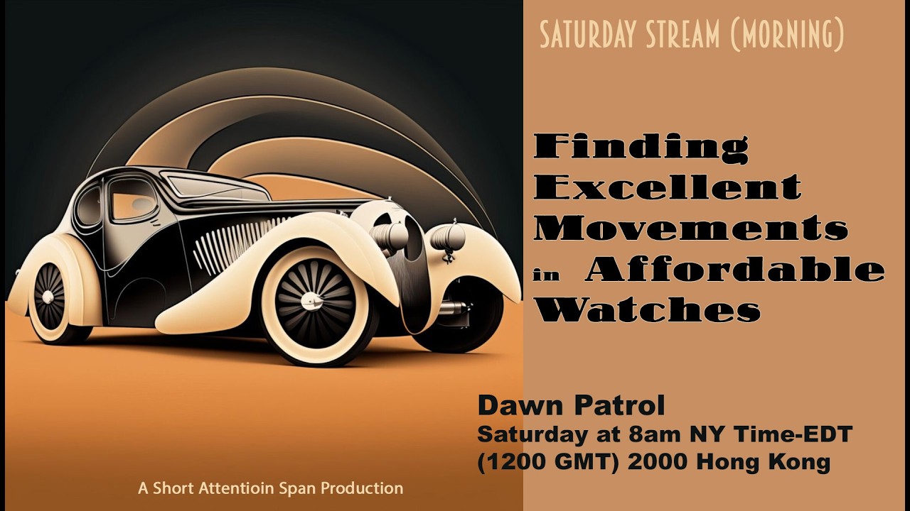 Как найти отличные механизмы в недорогих часах. 8:00 по нью-йоркскому времени (EDT); 12:00 по Гри...