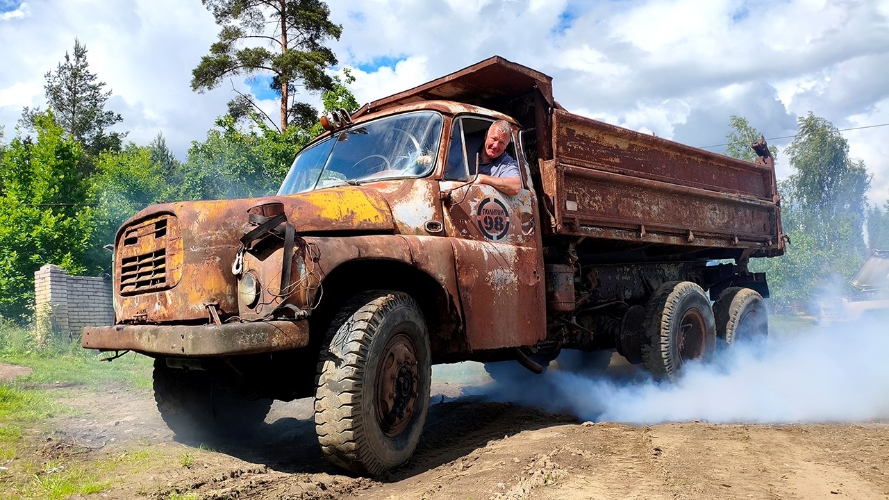 Tatra 148 первый выезд  / Ремонт топливной аппаратуры
