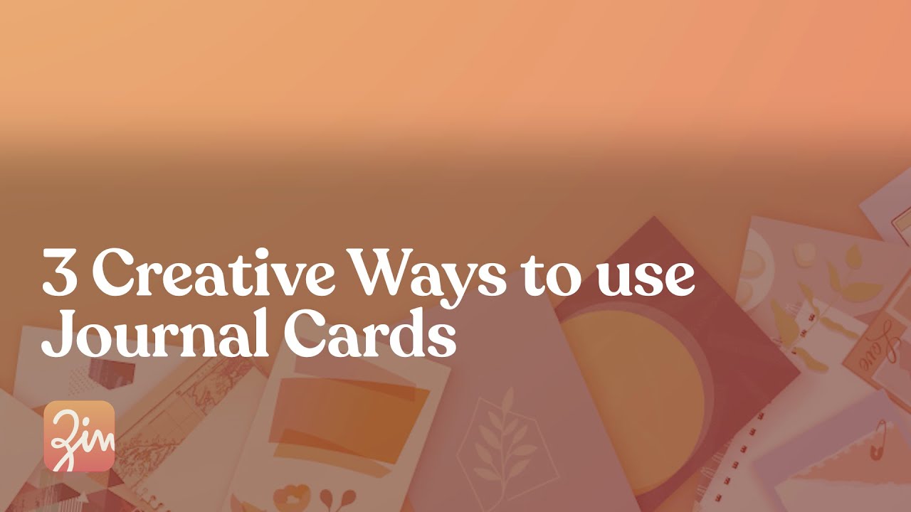 Studio Tips: Journal Cards!