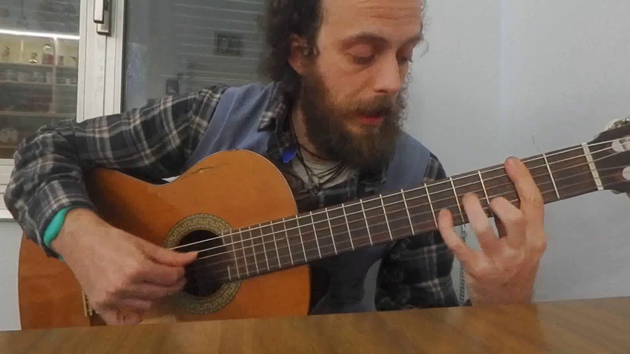 Come arrangiare una canzone per chitarra sola