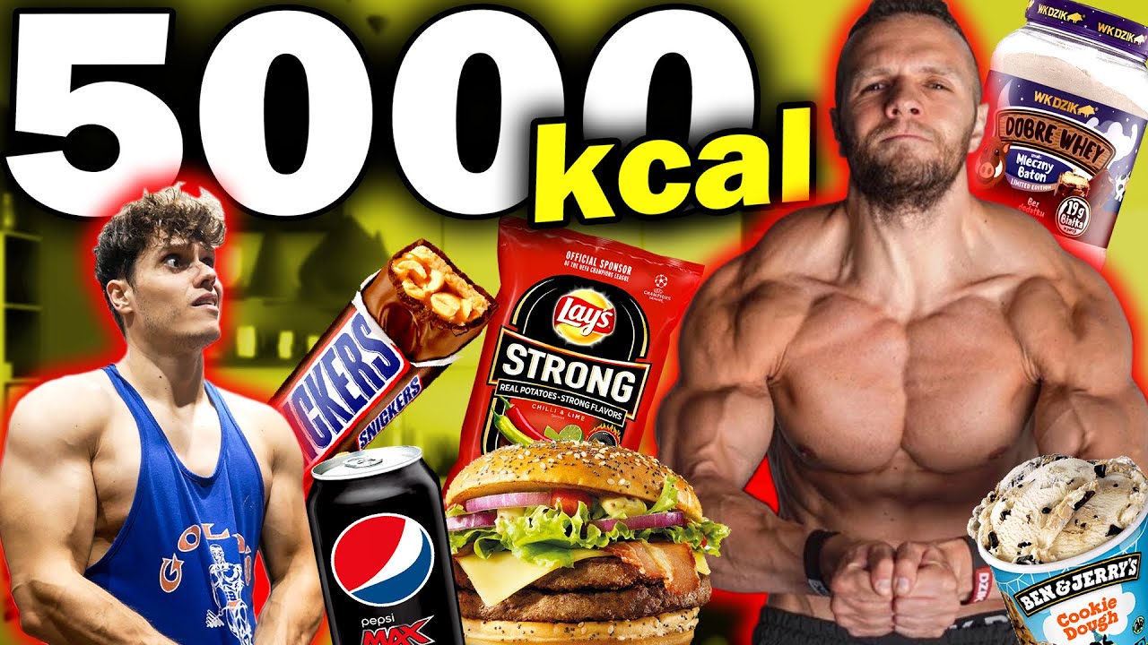 Jem tylko to co Saker WK przez cały dzień! 5000 kcal