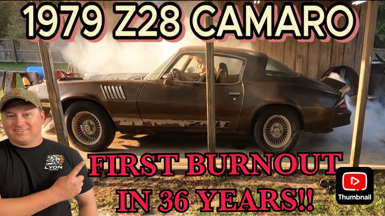 Ремонт тормозов на брошенном Z28 Camaro 1979 года и первый прогар за 36 лет!