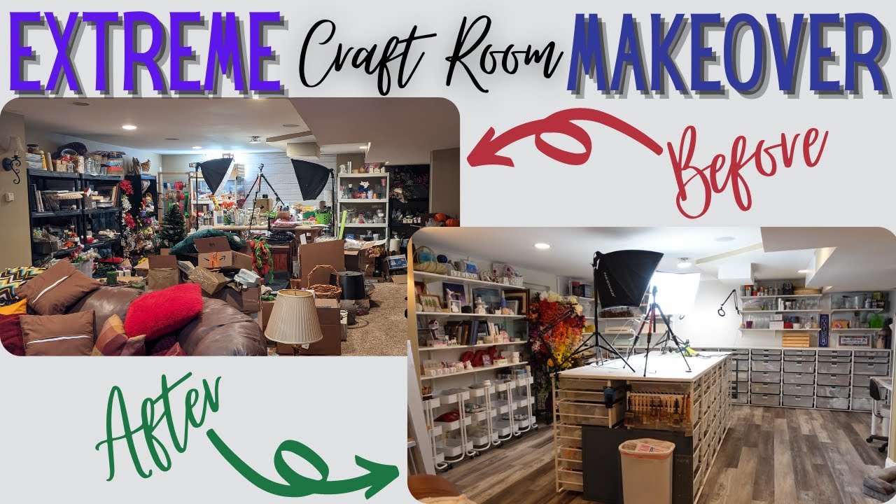 ЭКСТРЕМАЛЬНОЕ ПРЕОБРАЖЕНИЕ КОМНАТЫ ДЛЯ РУКОДЕЛИЯ ✂️ Как преобразить пространство для рукоделия ✂️...