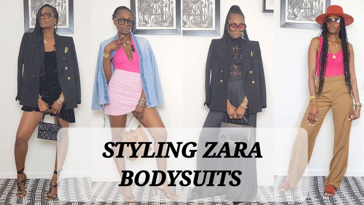 HOW I STYLED 11 OF MY FAVOURITE ZARA BODYSUITS!