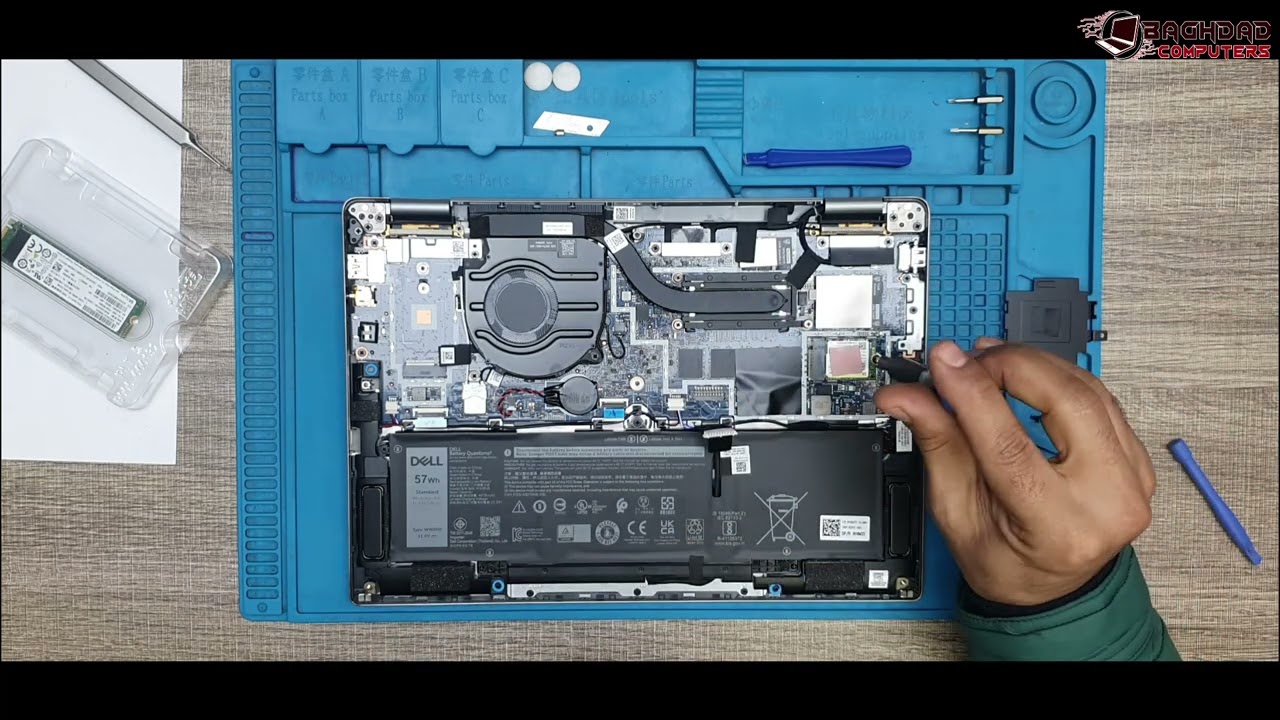 Unboxing & Upgrade SSD-RAM? OF DELL LATITUDE 7340-7350 13th