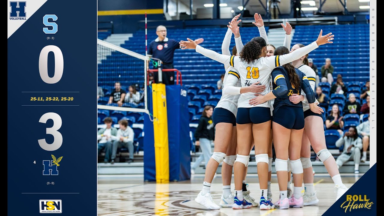 No. 4 Humber Women's Volleyball vs. Sheridan