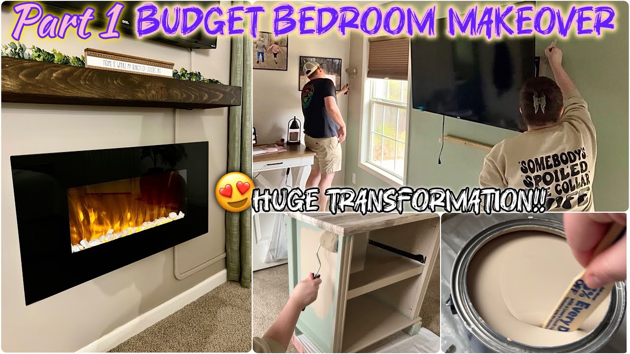 ✨ЧАСТЬ 1 ПРЕВРАЩЕНИЯ ЭТОЙ СПАЛЬНИ В УЮТНЫЙ ОАЗИС!! 😍 | БЮДЖЕТНОЕ ПРЕОБРАЖЕНИЕ СПАЛЬНИ #домнавсегда