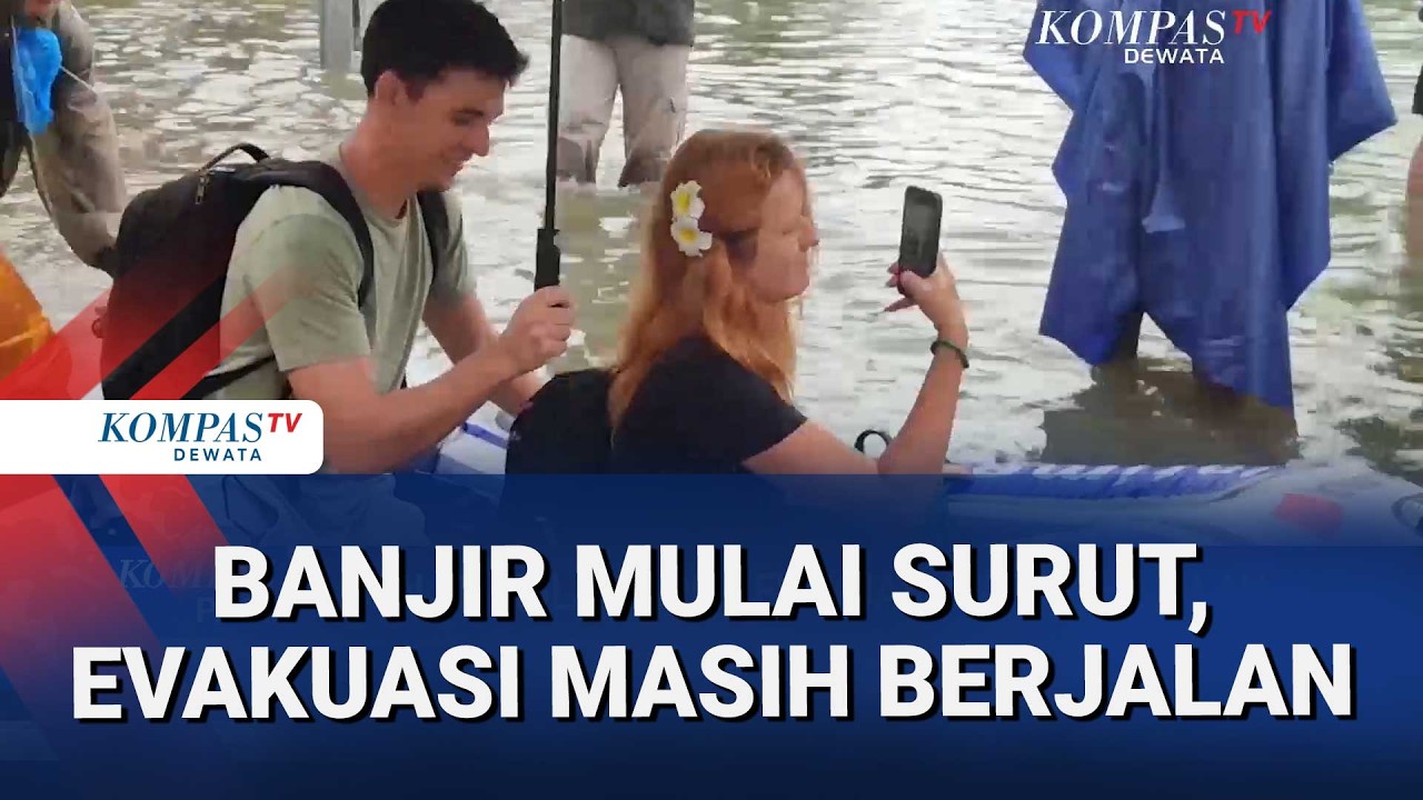 Banjir Mulai Surut, Evakuasi Masih Berjalan