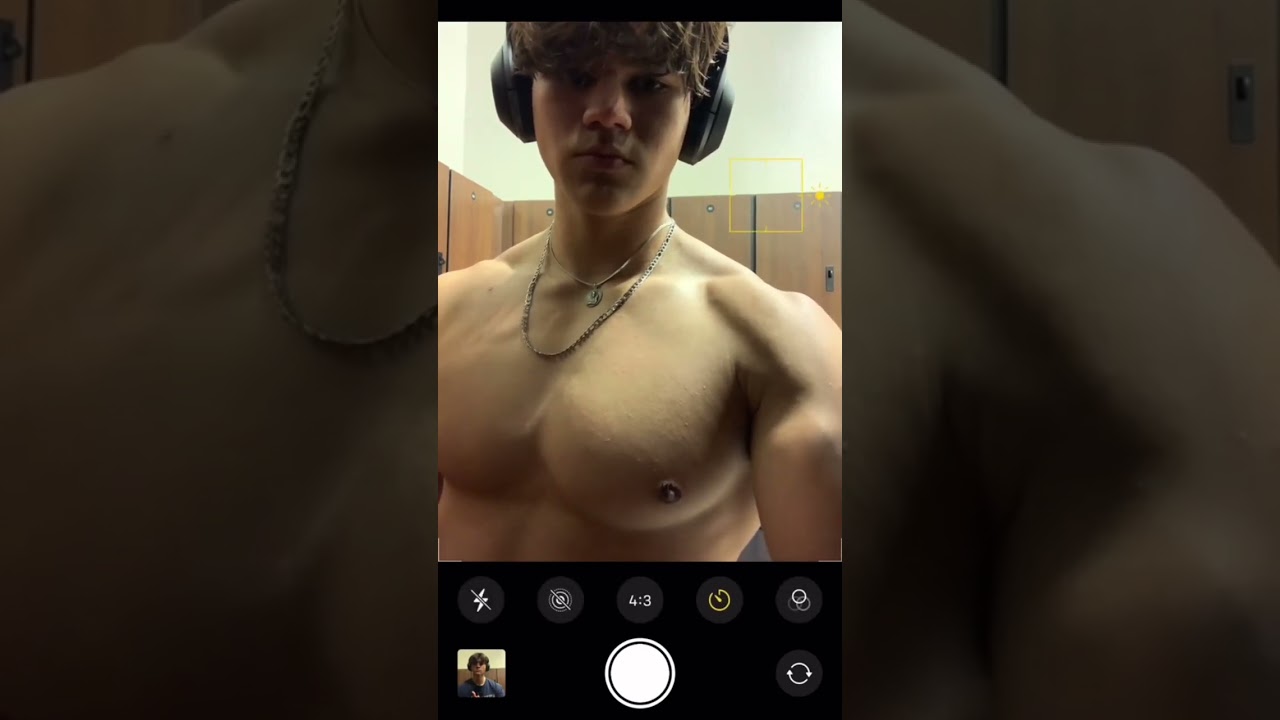 Gym Lighting hack on iphone #gym