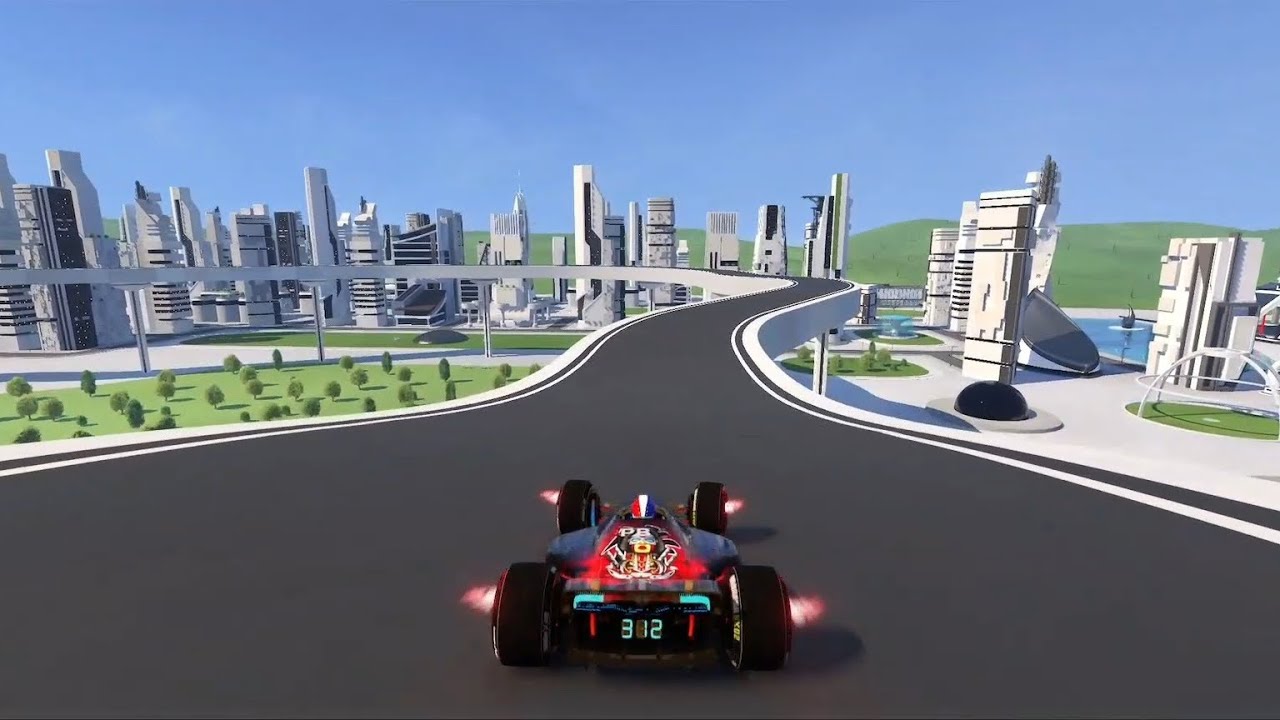 Trackmania short: futurama 