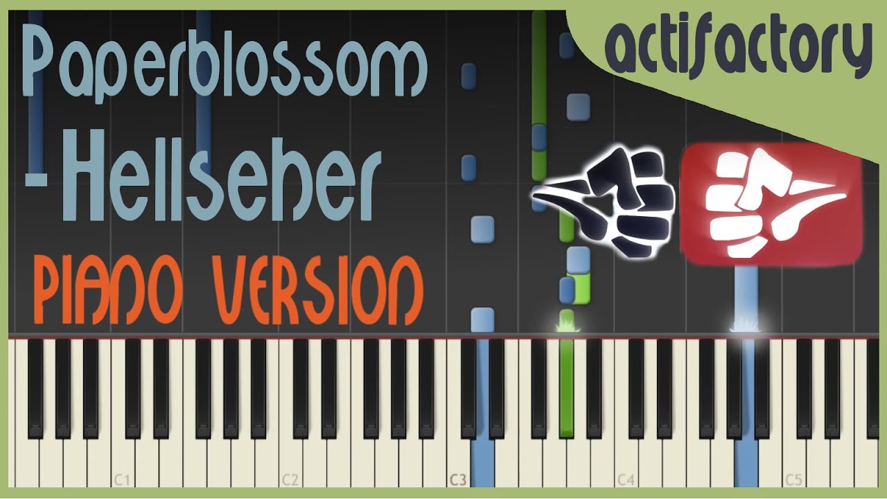 Hellseher (Nightcore) | Piano Only | actifactory