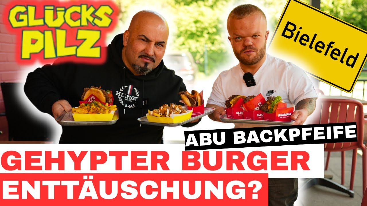 Glückspilz im Check-hält der Burger, was das Marketing verspricht?“Mit ​​⁠@Theerikson in Bielefeld