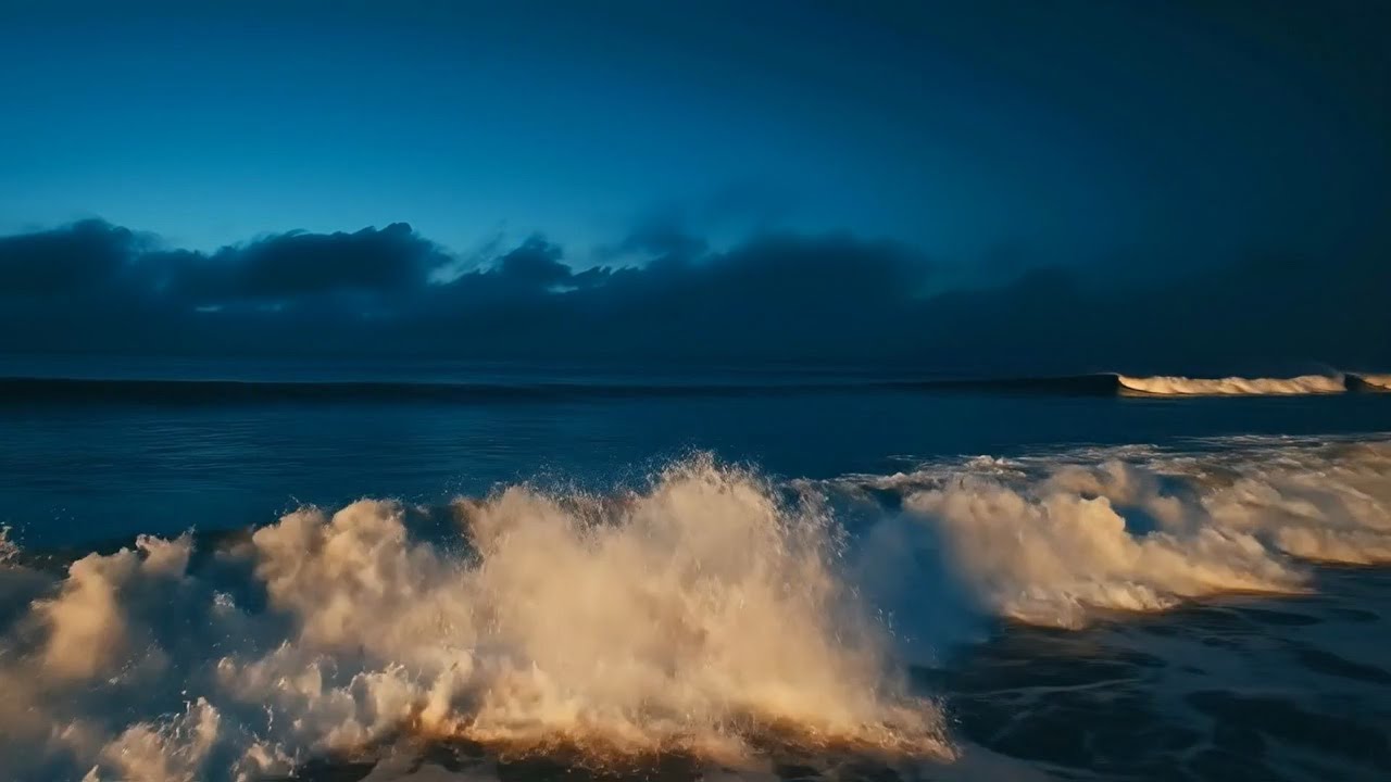 Deep Sleep with Ocean Waves 💤 Slow Water Rhythms for Total Relaxation