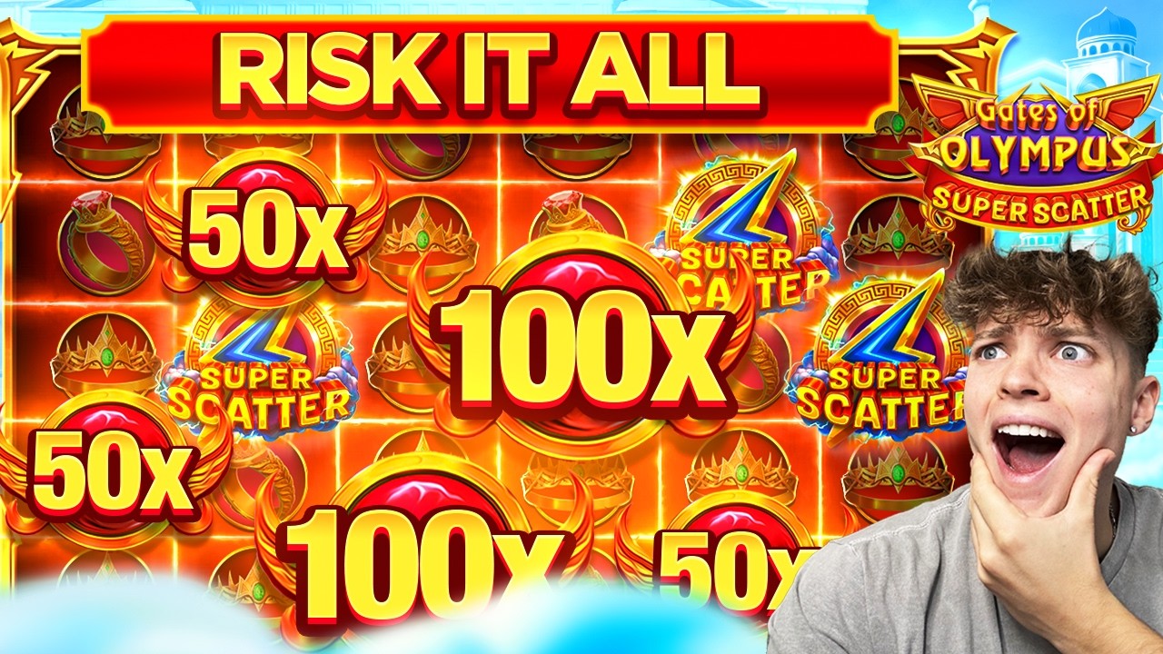 MY BIGGEST ALL IN BUY ON GATES OF OLYMPUS SUPER SCATTER!