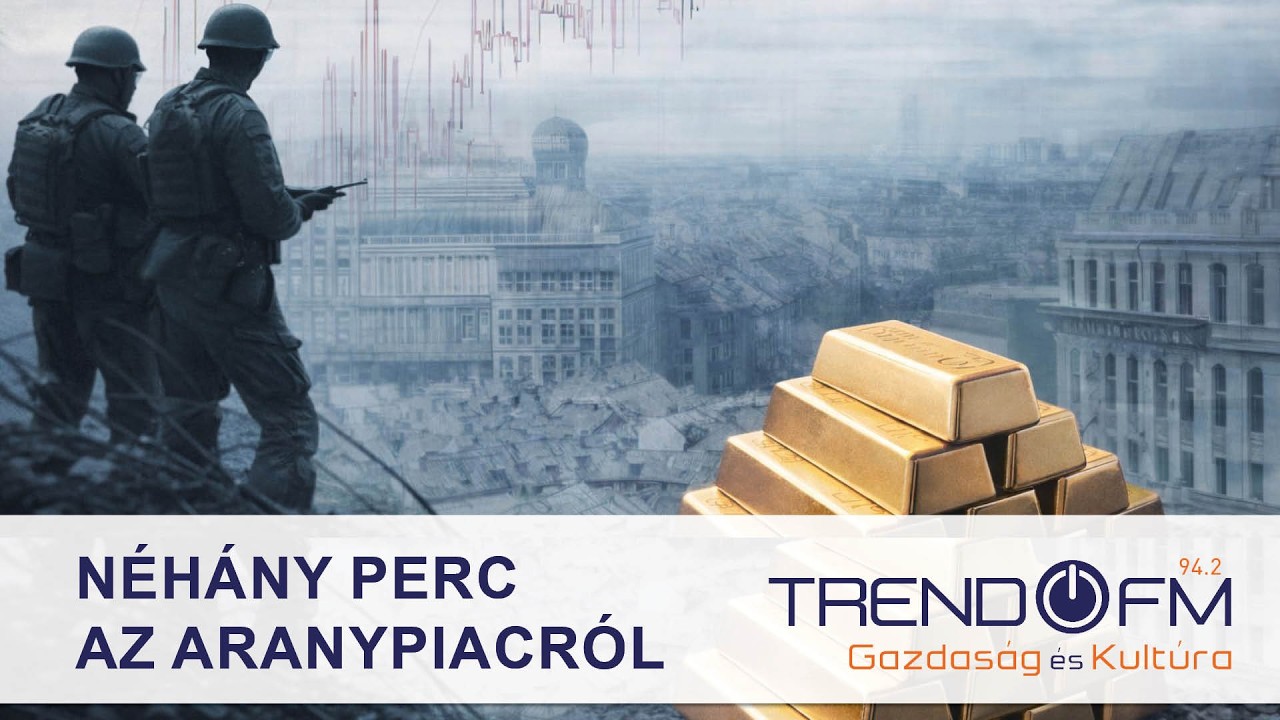 A háborús feszültség mozgatja az arany árát