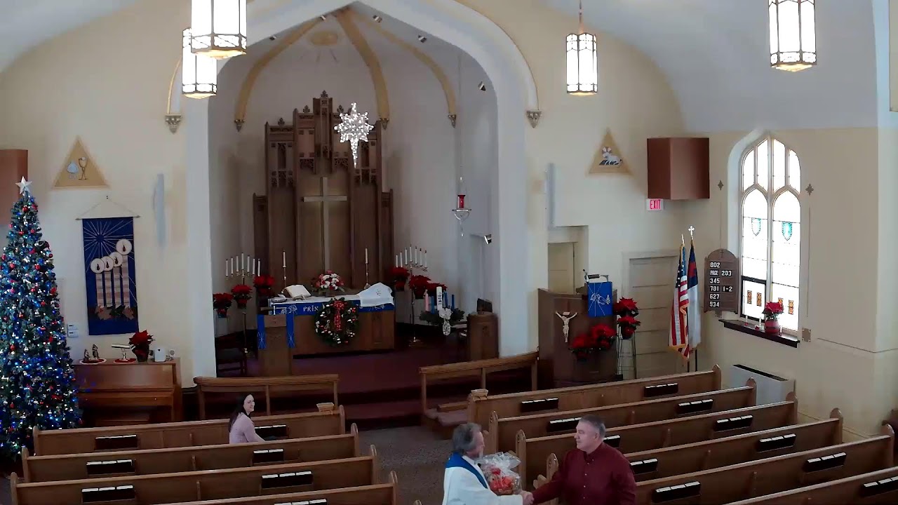 Trinity Lutheran Church Sunday Morning Service 12/21/2025
