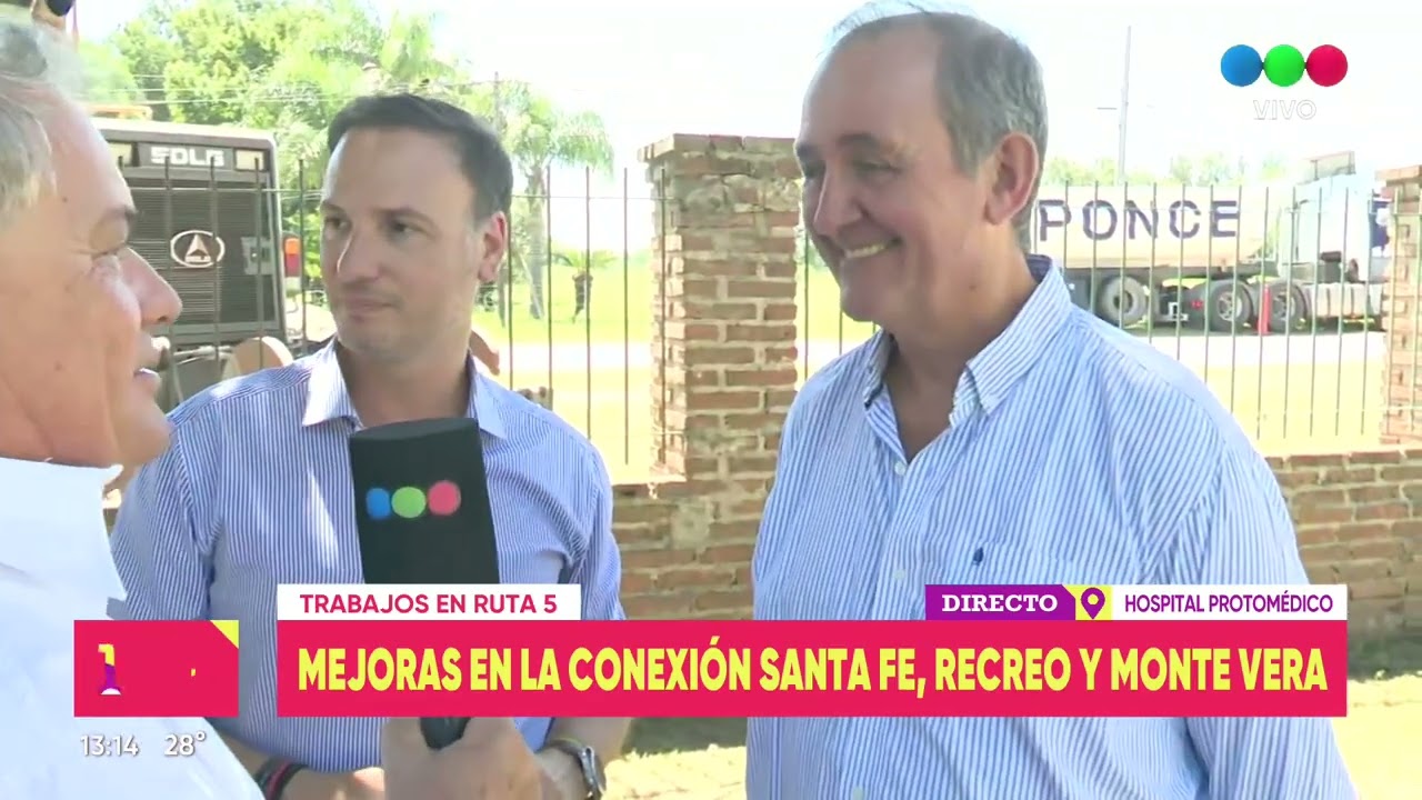 Provincia repara la ruta 5, un enlace clave para Recreo y Monte Vera