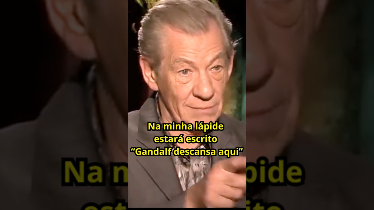 Иэн Маккеллен уже признал, что он &mdash; Гэндальф #властелинколец #властелинуколец