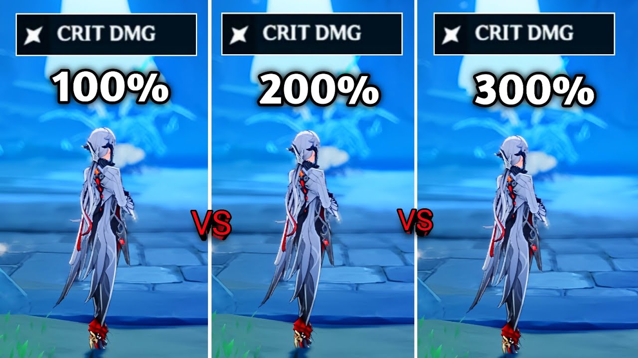 Arlecchino Crit DMG Comparison | Genshin Impact